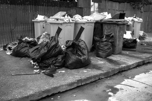 Eco-friendly waste management with enclosed skips
